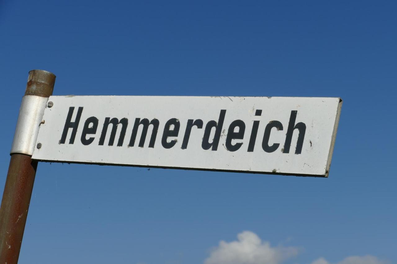 Ferien Wohnung -Leuchtturm Oldenswort Exteriör bild