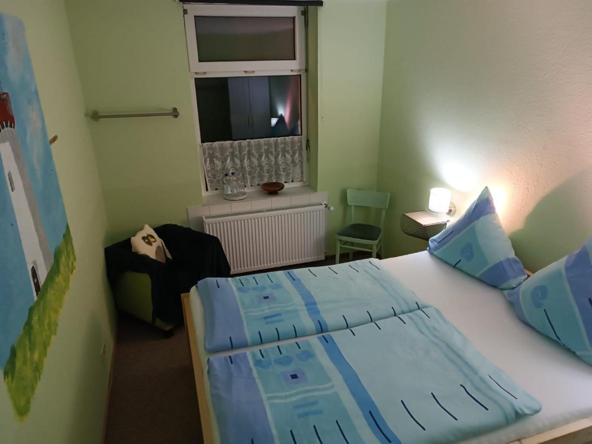 Ferien Wohnung -Leuchtturm Oldenswort Exteriör bild
