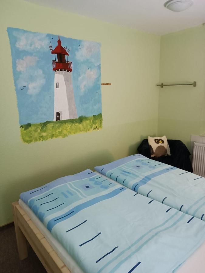 Ferien Wohnung -Leuchtturm Oldenswort Exteriör bild