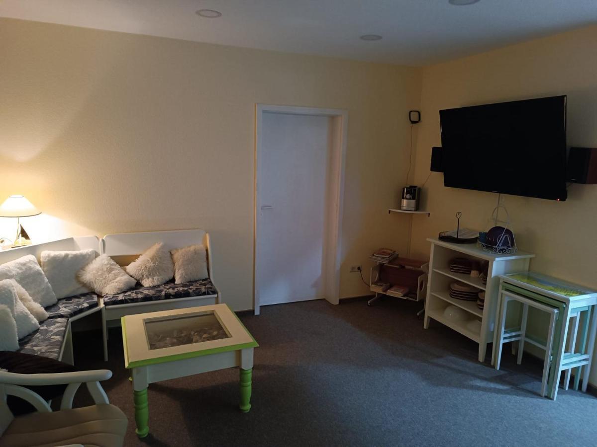 Ferien Wohnung -Leuchtturm Oldenswort Exteriör bild