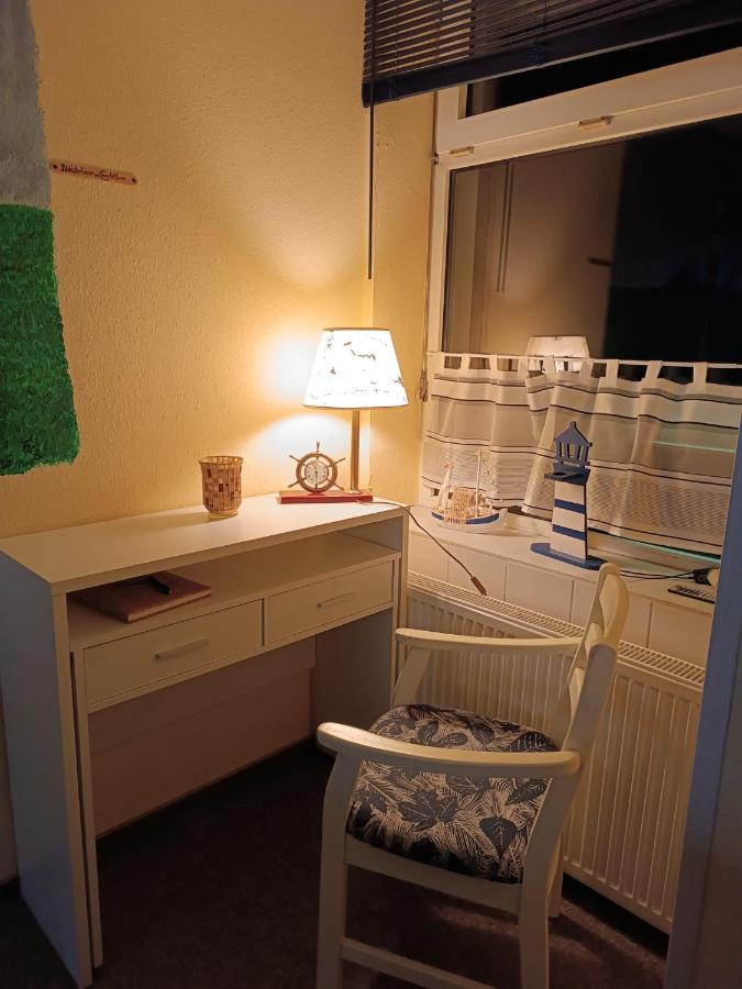 Ferien Wohnung -Leuchtturm Oldenswort Exteriör bild