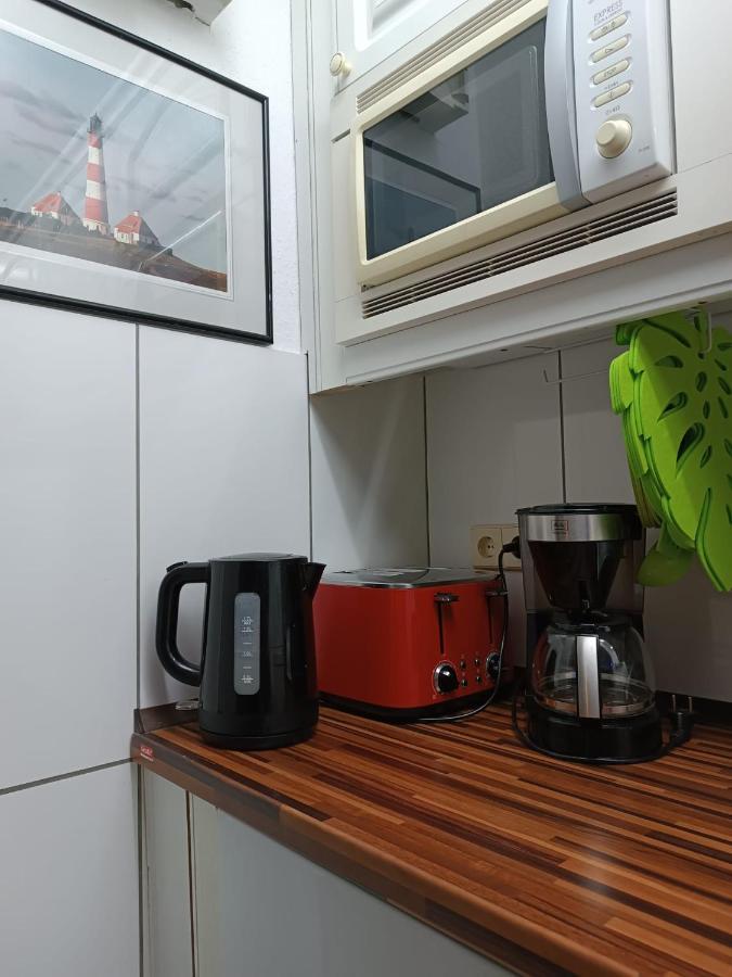 Ferien Wohnung -Leuchtturm Oldenswort Exteriör bild