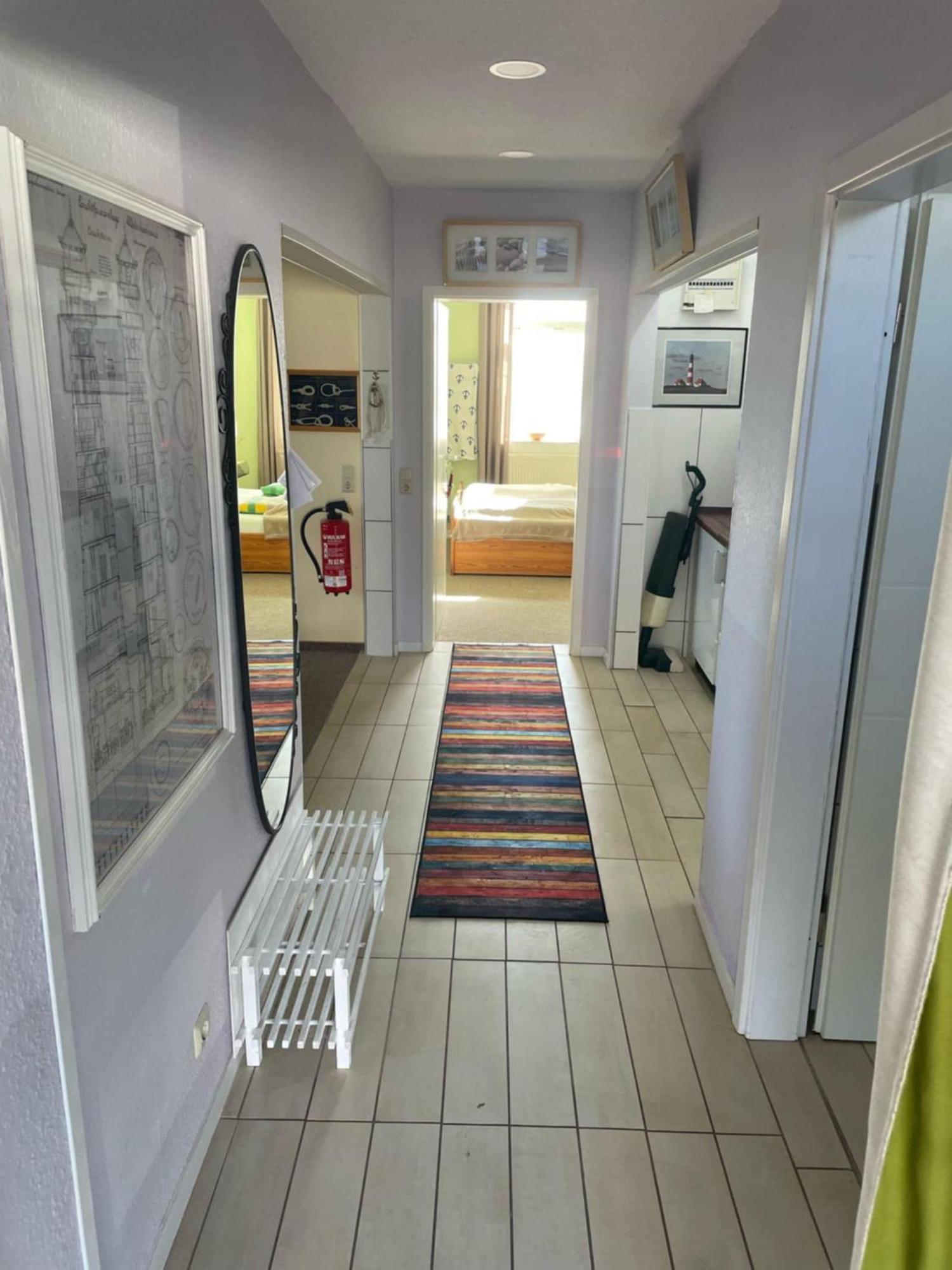 Ferien Wohnung -Leuchtturm Oldenswort Exteriör bild