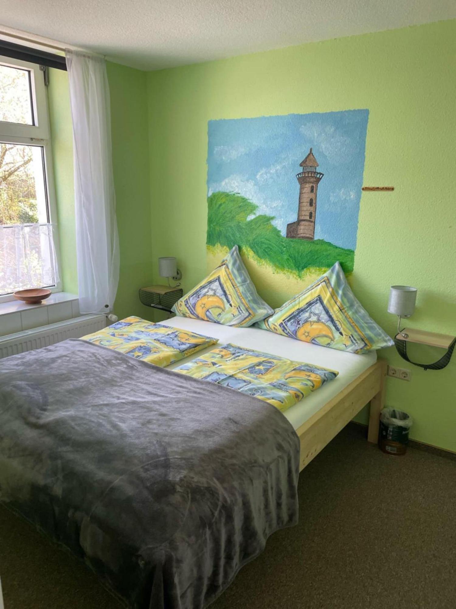 Ferien Wohnung -Leuchtturm Oldenswort Exteriör bild
